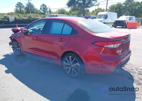 2020 Toyota Corolla Se z USA, uszkodzony, nr VIN 5YFS4RCEXLP047541